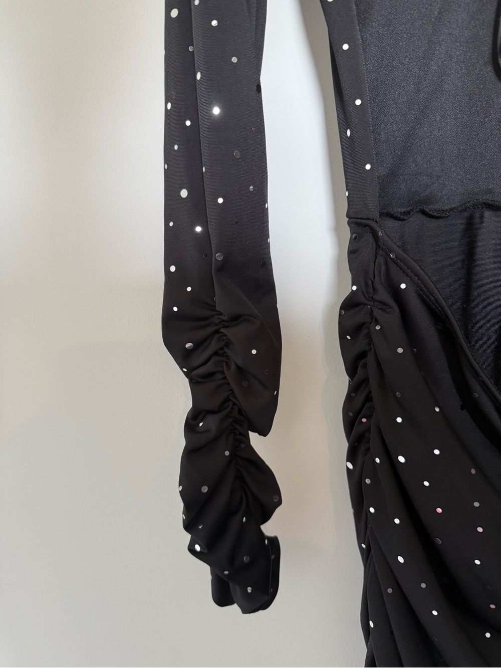 Lucy in the Sky Black Long-Sleeve Bodycon Dress - Picture 4 of 4
